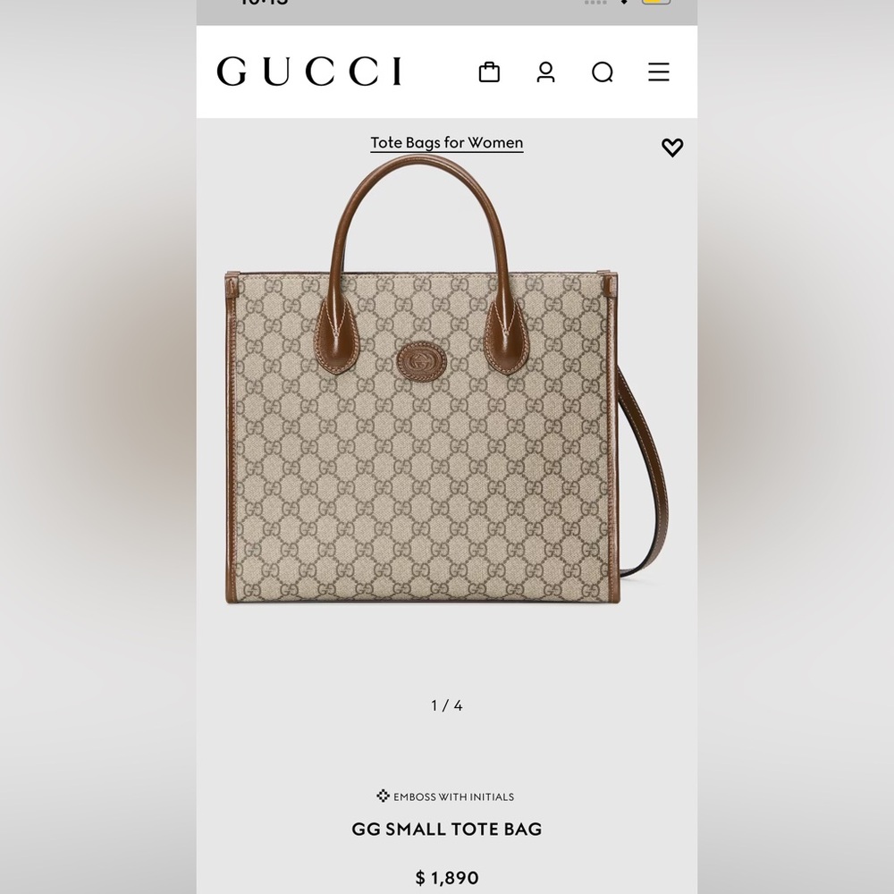 Gucci GG Small Tote Bag